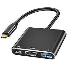 QCEs USB C to HDMI Adapter, Supports Nintendo Switch, Samsung Dex Mode, 4K Resolution, TV