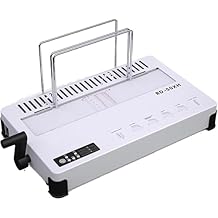 Hot Melt Glue Binding Machine, A4 Document Book Contract Tender Binding Machine, Maximum Binding Thickness 50MM, 3-Stage Temperature Control, Ceramic PTC Heating