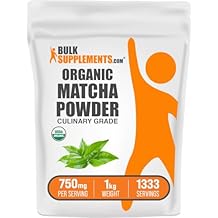 Organic Matcha Powder - Matcha Powder for Latte, Culinary Grade Matcha - Organic & Gluten Free, 750mg per Serving, 1kg (2.2 lbs) (Pack of 1)