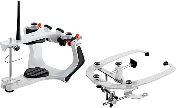 Semi Adjustable Articulator High Precision Adjustable Dental Articulator With Facebow and Aluminum Box