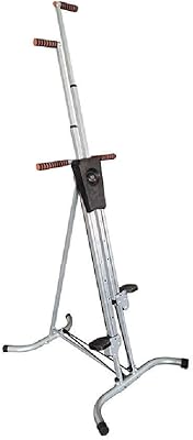 Stepper,Vertical Climber Exercise Machine, Vertical Mountaineer Stair Climber Climbing Machine Leg Master Exercise Machine, Adjustable Height, with Monitor, for Home