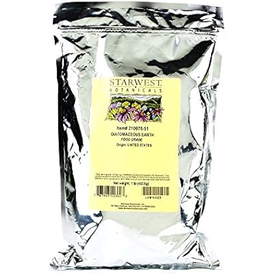 Starwest Botanicals Diatomaceous Earth Supplement, 1 Pound