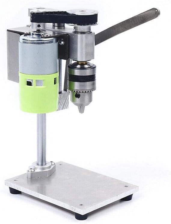 Mini Bench Drill Press 2 Speed Portable Drill Press Stand Drilling Machine Workbench Electric Repair Tool US Stock