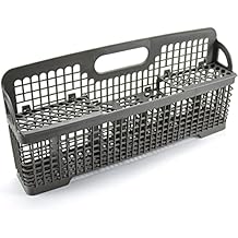 WP8562043 8531233 Universal Dishwasher Silverware Basket Replacement for Whirlpool Kitchenaid Dishwasher Utensil Basket - Replaces Kitchenaid Dishwasher Basket W10190415 8531288 8562043 by Techecook
