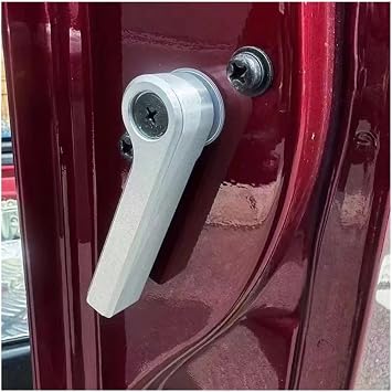 Car Tailgate Handle Fit for Nissan Patrol Y60 Cargo Door Switch Modified Accessories for Safari ExteriorSilver