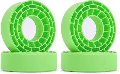 INJORA Silicone Rubber Inserts for 62-64mm22-24mm 1.0 Tires1064Green