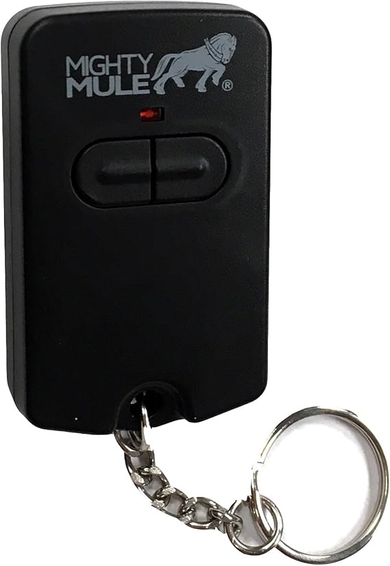 Mighty Mule(FM134)Dual Button Gate Opener Remote ,Black