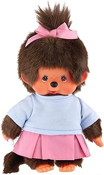 Monchhichi Skirt Girl 8" Plush